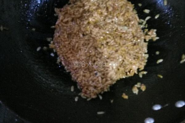 酱香牛肉炒饭的做法图解6