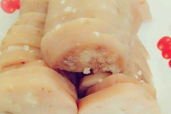 红枣糯米藕的做法图解14