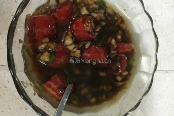 烧椒皮蛋的做法图解5