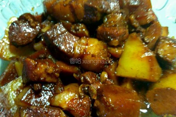 五花肉炖土豆的做法图解5
