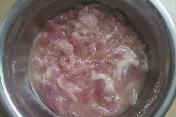  西兰花炒肉片的做法图解3
