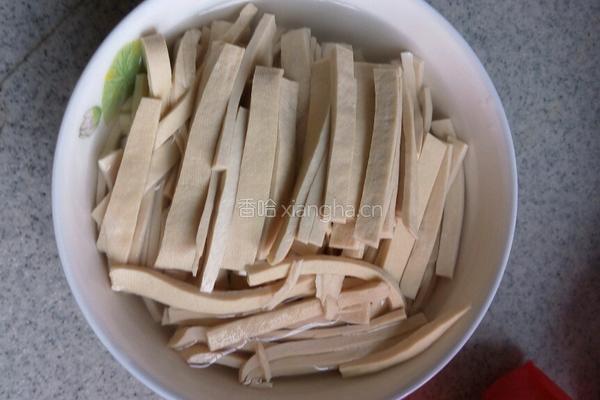 攸县百叶豆腐的做法图解1