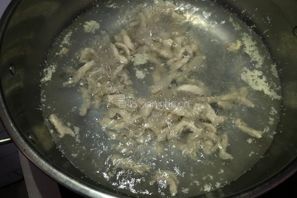 鸡丝芹菜的做法图解4