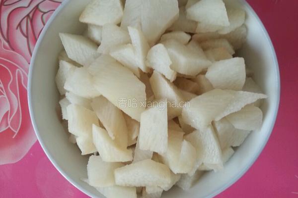 山药苹果汁的做法图解1