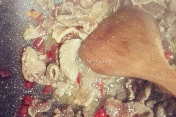 孜然牛肉的做法图解3