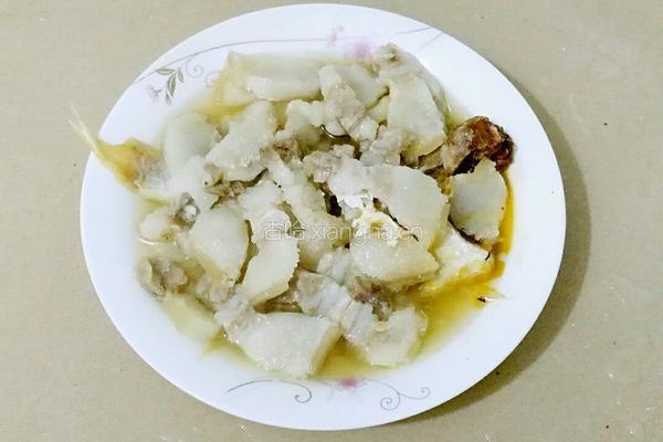 咸鱼蒸五花肉的做法图解4