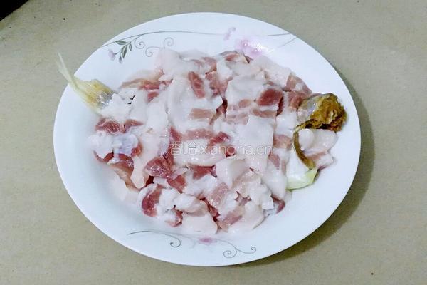 咸鱼蒸五花肉的做法图解3