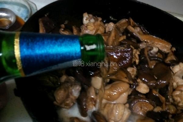 啤酒香菇鸡腿的做法图解7