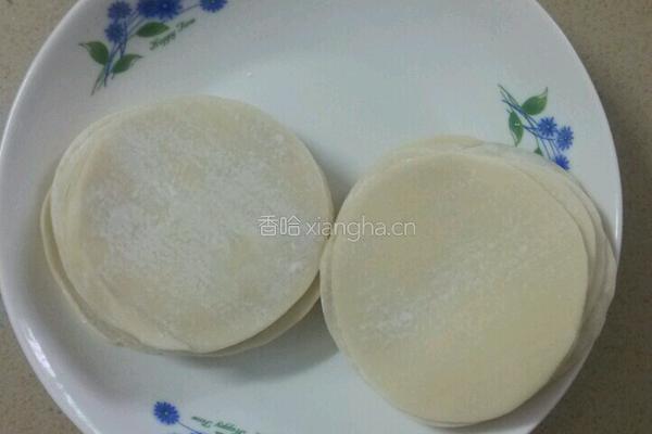 油炸酥饺的做法图解3