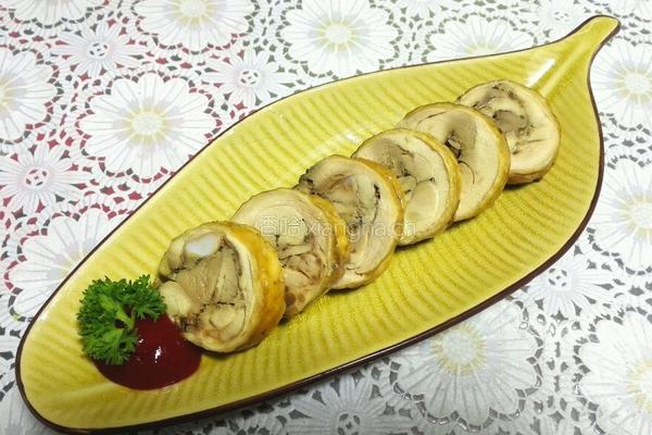 迷迭香鸡腿卷