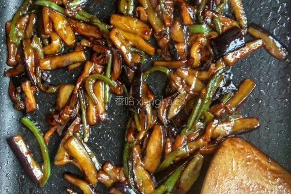 酱香茄条的做法图解4