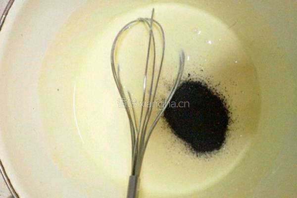 红茶蔓越莓比滋可巧蛋糕的做法图解3