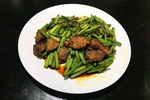 蒜薹炒肉