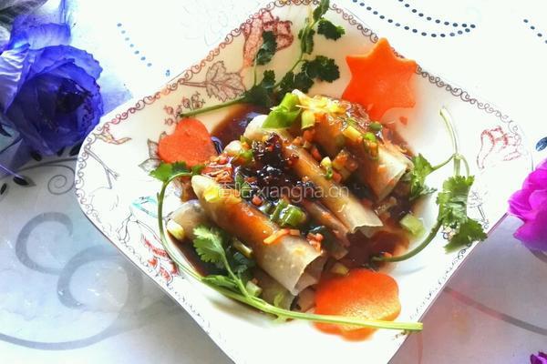 白萝卜肉卷的做法图解6