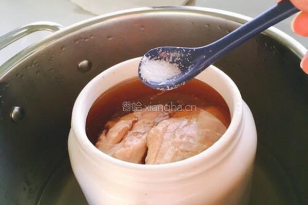 高丽参鸡汤的做法图解5