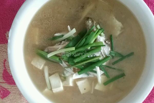 鱼头豆腐汤的做法图解4