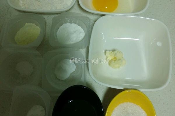 小麦甜脆饼干的做法图解1