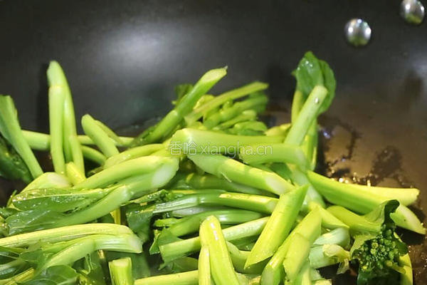 砂窝菜心的做法图解5