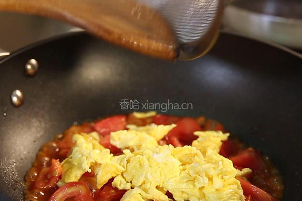 西红柿炒鸡蛋的做法图解7