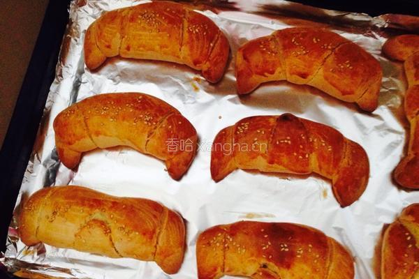 黄金牛角包的做法图解13
