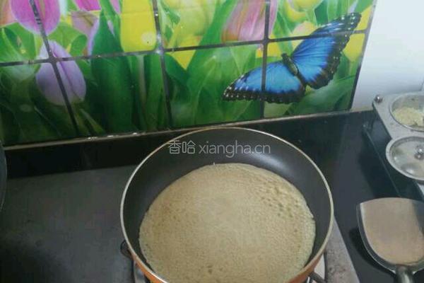 煎饼的做法图解2