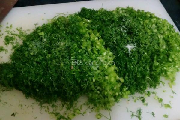 茴香馅馅饼的做法图解5