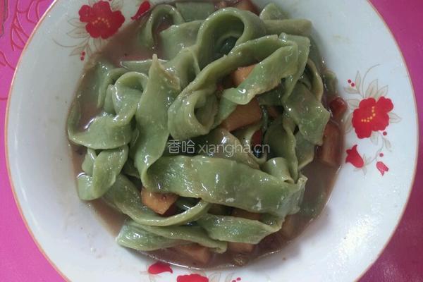 陕西菠菜扯面的做法图解7
