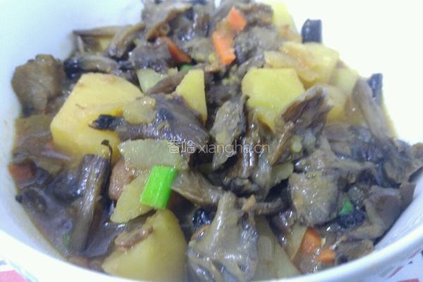 酱香蘑菇的做法图解5