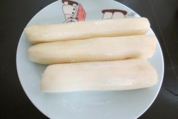 山药糖水的做法图解2