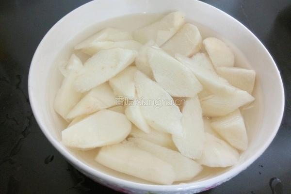 山药糖水的做法图解3