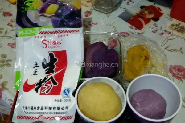 台湾好吃的甜品芋圆的做法图解1