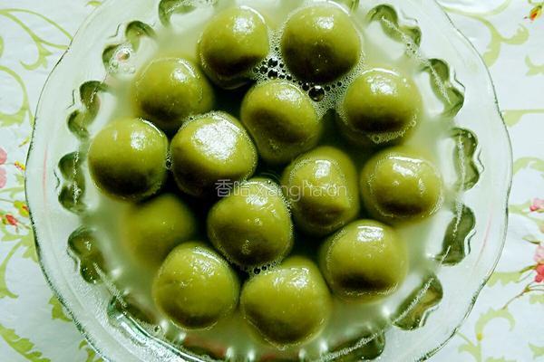 抹茶巧克力汤圆的做法图解9
