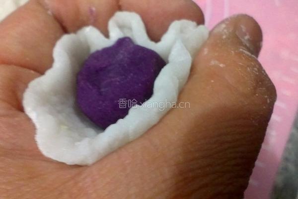水晶紫薯汤圆的做法图解8