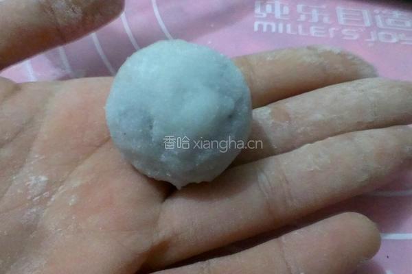 水晶紫薯汤圆的做法图解9