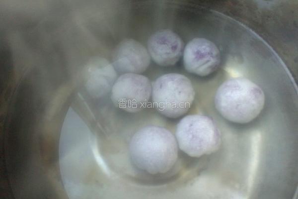 水晶紫薯汤圆的做法图解11
