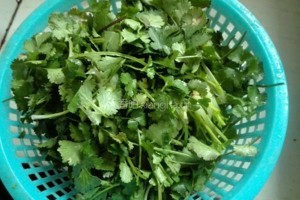 牛肉巴拌香菜的做法图解1