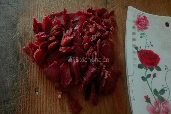 牛肉巴拌香菜的做法图解4