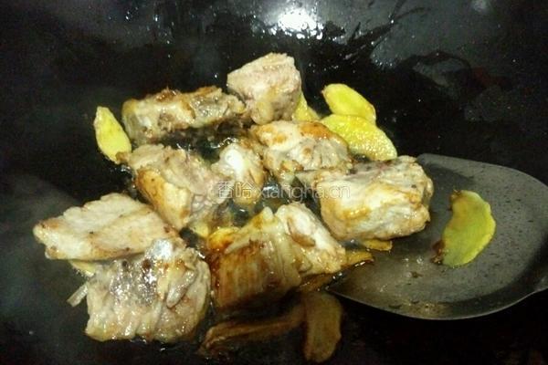 糖醋话梅排骨的做法图解3