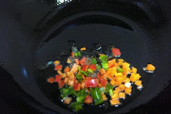 彩蔬玉米粒的做法图解4