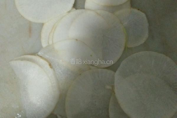 白罗卜花的做法图解2