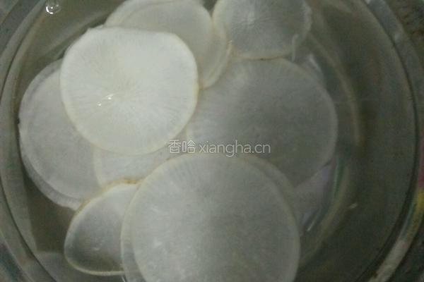白罗卜花的做法图解3