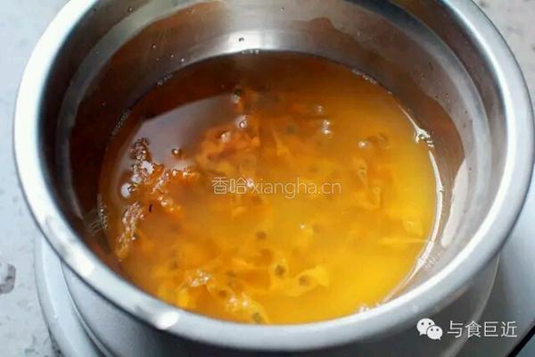 百香酒酿小圆子的做法图解1