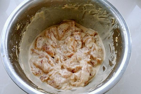 蚝油溜肉段的做法图解5