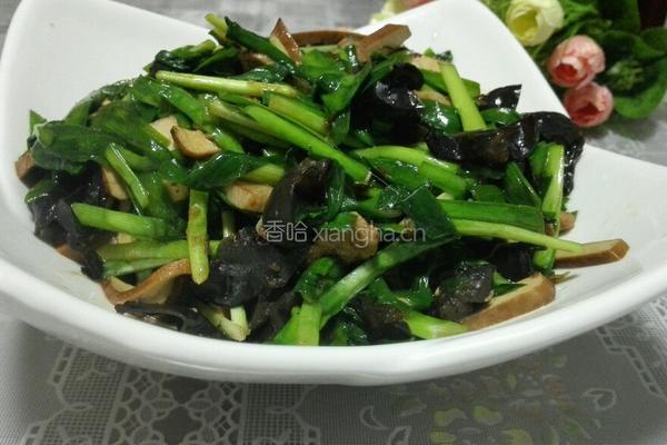 韭菜炒香干的做法图解8