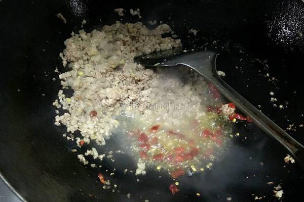 酱腌菜肉末的做法图解7