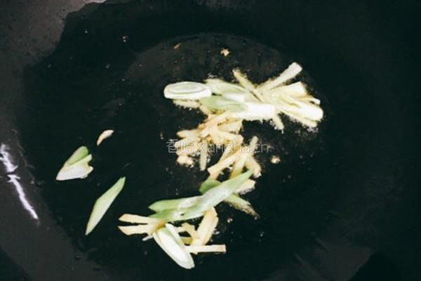 豆豉炒油麦菜的做法图解4