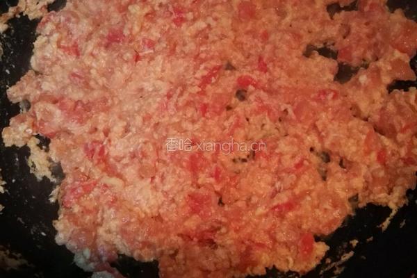蕃茄蛋炒饭的做法图解4