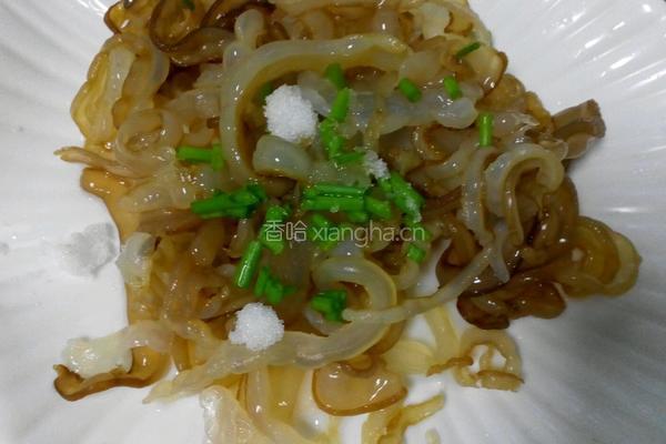 凉拌海蜇丝的做法图解4