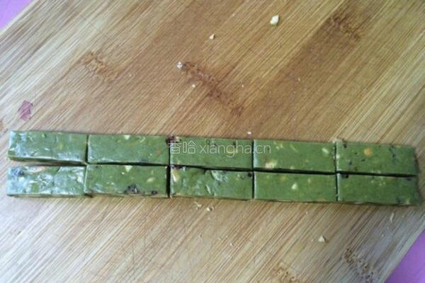 抹茶味牛轧糖的做法图解9