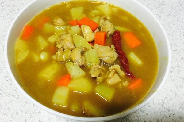 咖喱土豆鸡肉
